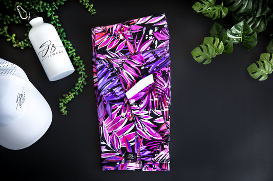 Short Pink Palm Tight