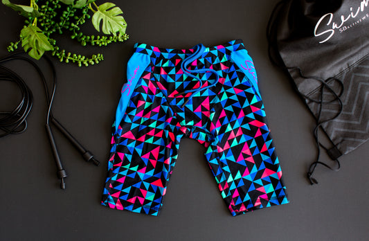 Swim Boy's Trunks - Triangles