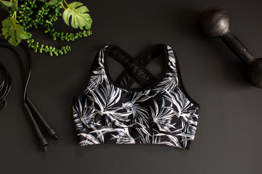 Sports Bra's - Black & White