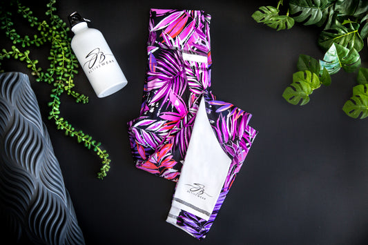 Long Pink Palm Tight